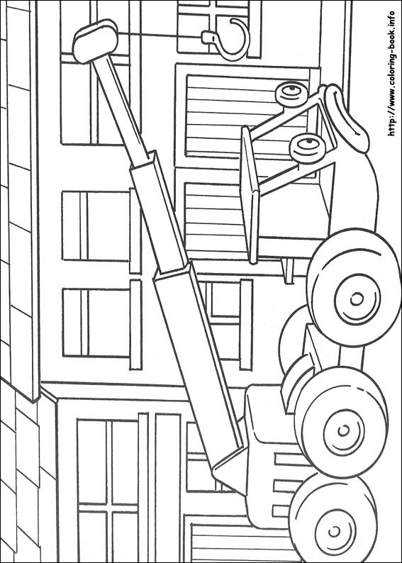 Bob the Builder coloring picture